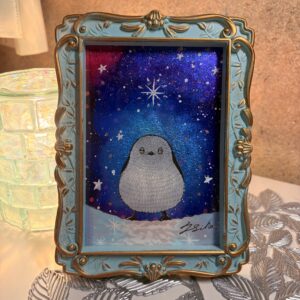 手描きイラスト のおすすめ作品・人気作家 シマエナガ 雪のアイドル・シマエナガ インテリア絵画 アート