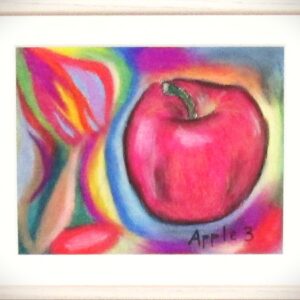 パステル画 のおすすめ作品・人気作家 パステル,りんご,果物,幻想, Apple3 インテリア絵画 アート
