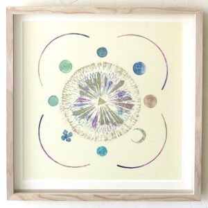 版画 のおすすめ作品・人気作家 幾何学模様パステルカラーおしゃれ 響き　#2 インテリア絵画 アート