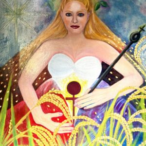 絵画 のおすすめ作品・人気作家 タロット タロットカード 占い 女帝 The Empress インテリア絵画 アート