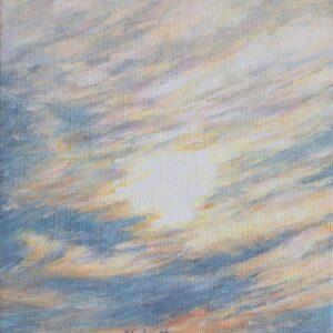 油絵 のおすすめ作品・人気作家 印象派　風景画　impressionism　夕陽 『森のルミエール（The forest’s lumiere）』 インテリア絵画 アート