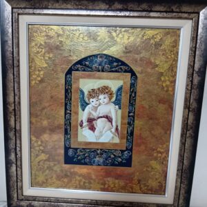 アクリル画 のおすすめ作品・人気作家 ヒンデローペン　天使 内緒の話 インテリア絵画 アート