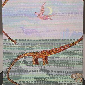 アクリル画 のおすすめ作品・人気作家 恐竜アクリルカラフル Snap shot  dinosaurs 5 インテリア絵画 アート