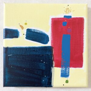 アクリル画 のおすすめ作品・人気作家 抽象画 アクリル画 イエロー 今日の絵 心象 心象風景 日々の心象シリーズ 風景画 つなぐ インテリア絵画 アート