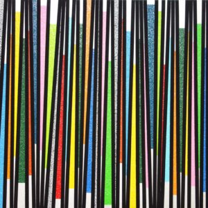 アクリル画 のおすすめ作品・人気作家 抽象 ストライプ 図形 音楽 Soundscape #1 (組作品) インテリア絵画 アート