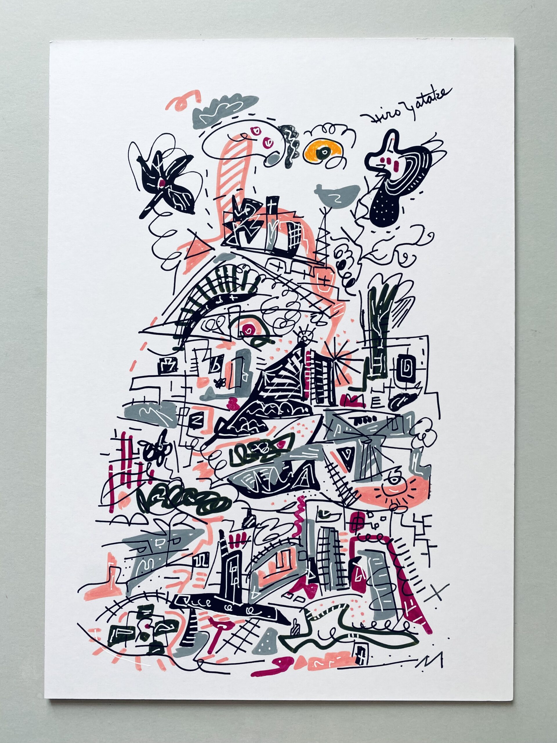 Secrets of the City: Signals | ヒロ・ヤタベ ｜インテリア絵画