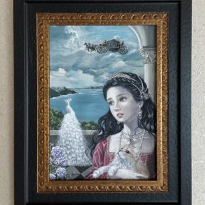 絵画 のおすすめ作品・人気作家 人物 海 猫 鳥 アクリル画 空 赤い姫と黒い皇子 インテリア絵画 アート