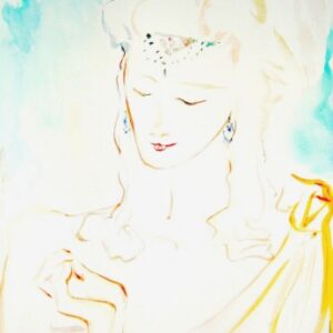 水彩画 のおすすめ作品・人気作家 水彩画 仏画 癒される絵 癒し 菩薩画 菩薩 インテリア絵画 アート
