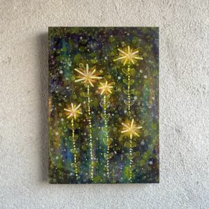 アクリル画 のおすすめ作品・人気作家 アクリル 抽象 花 ともる インテリア絵画 アート