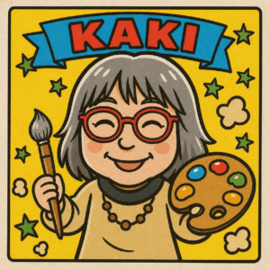 画家 KAKI &nbsp;京都芸術大学卒業