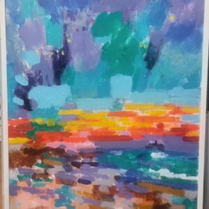 アクリル画 のおすすめ作品・人気作家 風景 抽象 日の出 インテリア絵画 アート