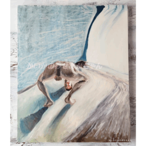 絵画 のおすすめ作品・人気作家 人物　油彩 ヌード 原画・油彩「　しんちゃん！　」絵画・F15（53×65㎝）アート・キャンバス インテリア絵画 アート