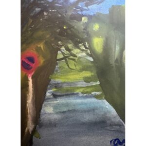 水彩画 のおすすめ作品・人気作家 風景画 夜道 インテリア絵画 アート