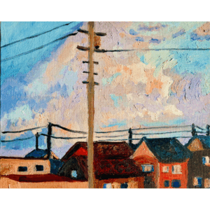 絵画 のおすすめ作品・人気作家 油彩画 風景画 原画・油彩「優しい朝2」絵画・F3(22×27㎝)アート・キャンバス インテリア絵画 アート