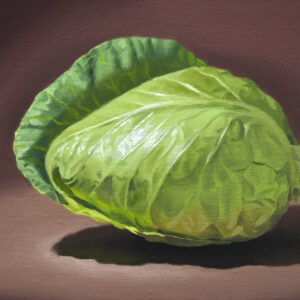 油絵 のおすすめ作品・人気作家 緑 写実 野菜 静物画 たけのこキャベツ インテリア絵画 アート