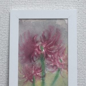 水彩画 のおすすめ作品・人気作家 彼岸花花透明水彩秋曼珠沙華秋の花 彼岸花 インテリア絵画 アート