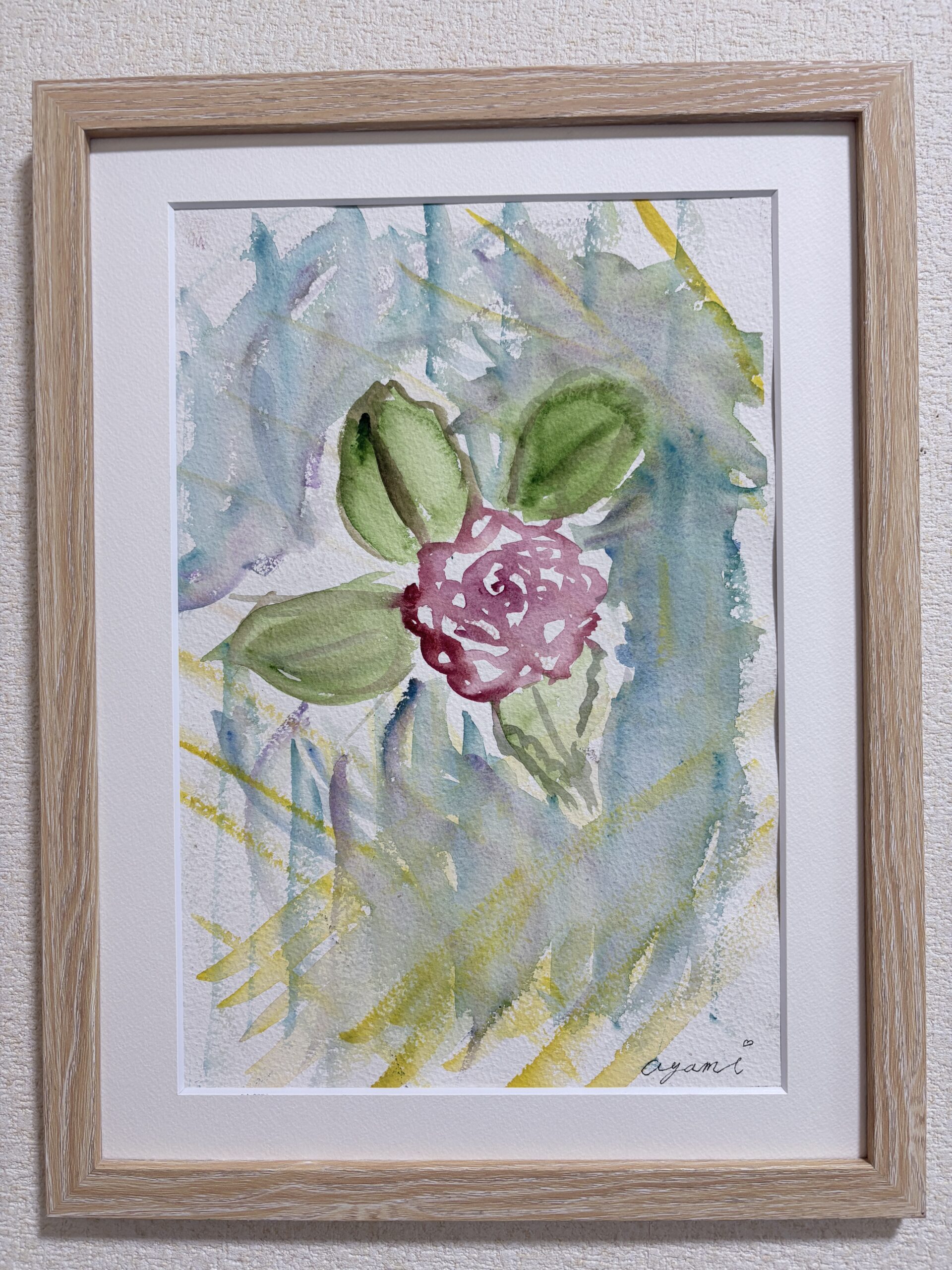 水彩画 のおすすめ作品・人気作家 植物 水彩画 花 抽象表現 色彩 透明水彩 いろどりあそび インテリア絵画 アート