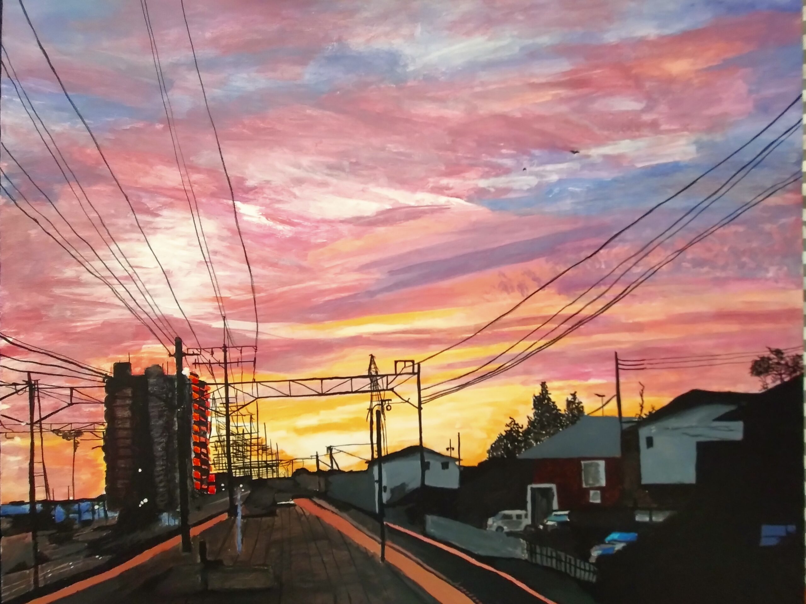   酒田郁恵 インテリア絵画 アート