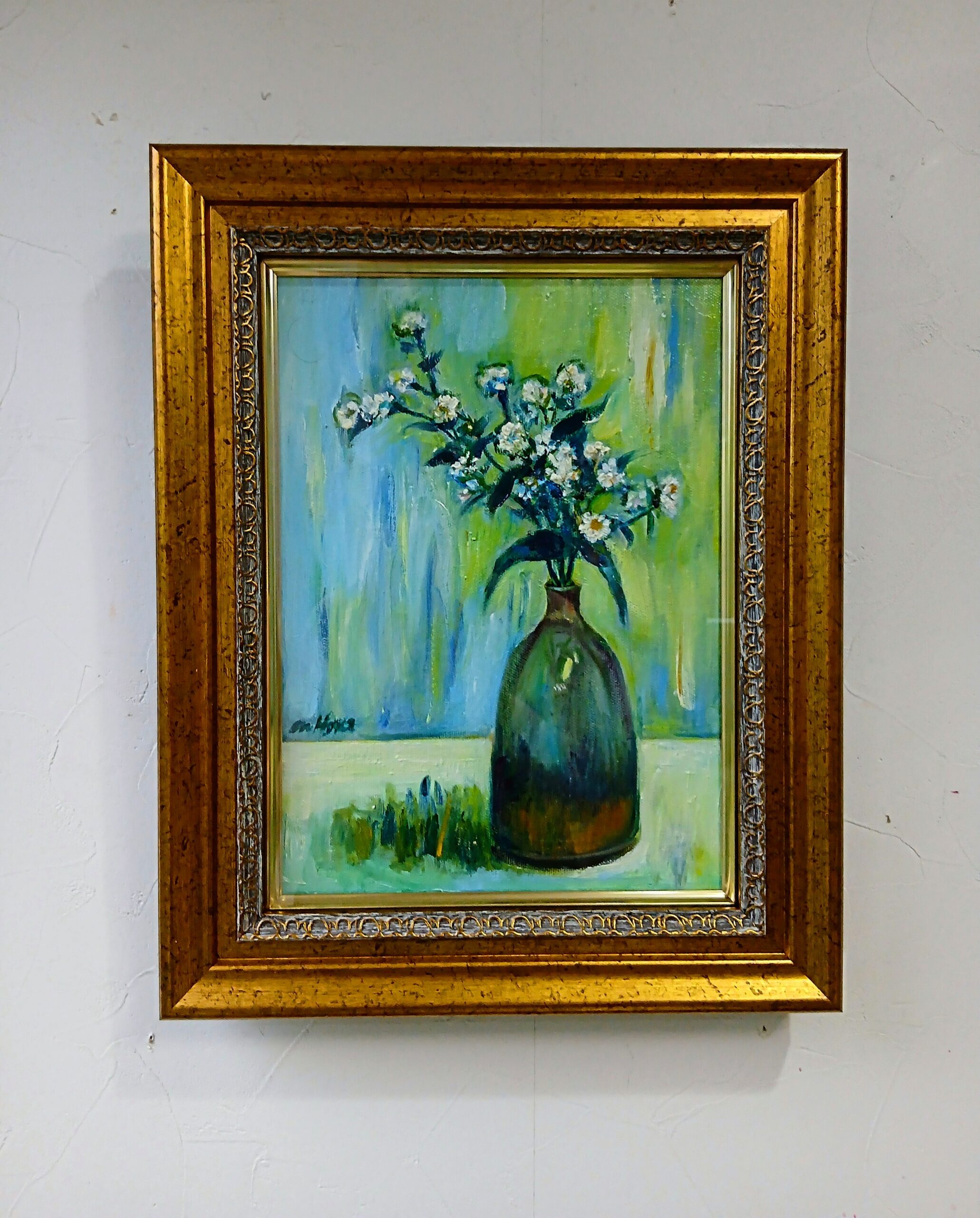 華瓶の花 | 浜 ミユ季 ｜インテリア絵画 アートの専門通販