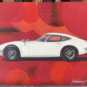 アクリル画 のおすすめ作品・人気作家 赤 COOL 車 ノスタルジックヒーロー インテリア絵画 アート