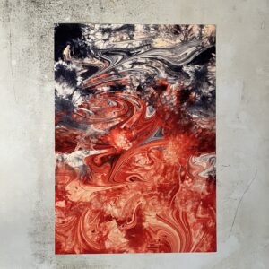 その他 抽象画 プリント UNTITLED(”染流/SENRYU”Series) インテリア絵画 アート