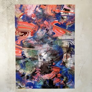 その他 抽象画 プリント デジタルアート UNTITLED(”染流/SENRYU”Series) インテリア絵画 アート