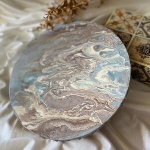 アクリル画 のおすすめ作品・人気作家 茶色青風brownbluewind ポーリングアート ( wind ) インテリア絵画 アート