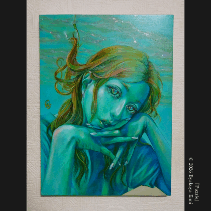 絵画 のおすすめ作品・人気作家 artwork 原画 絵 絵画 美人画 puzzle〈原画･未額装品･1点もの〉 インテリア絵画 アート