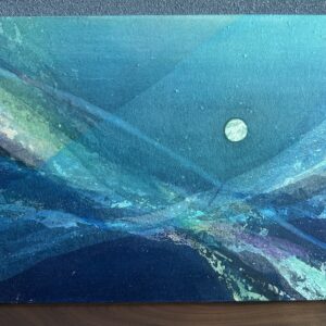 日本画 のおすすめ作品・人気作家 緑 日本画 月 月夜 月夜 インテリア絵画 アート