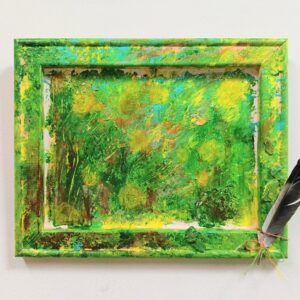 抽象画 のおすすめ作品・人気作家 ミクストメディア森自然 Gift インテリア絵画 アート