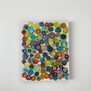 アクリル画 のおすすめ作品・人気作家 抽象画 花 花壇 インテリア絵画 アート