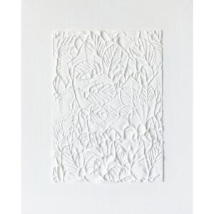抽象画 のおすすめ作品・人気作家 抽象画 植物 白 インテリア テクスチャーアート ボタニカル ボタニカルアート モダン リーフ 植物画 現代アート 葉っぱ 静かな気配(W20260615) インテリア絵画 アート
