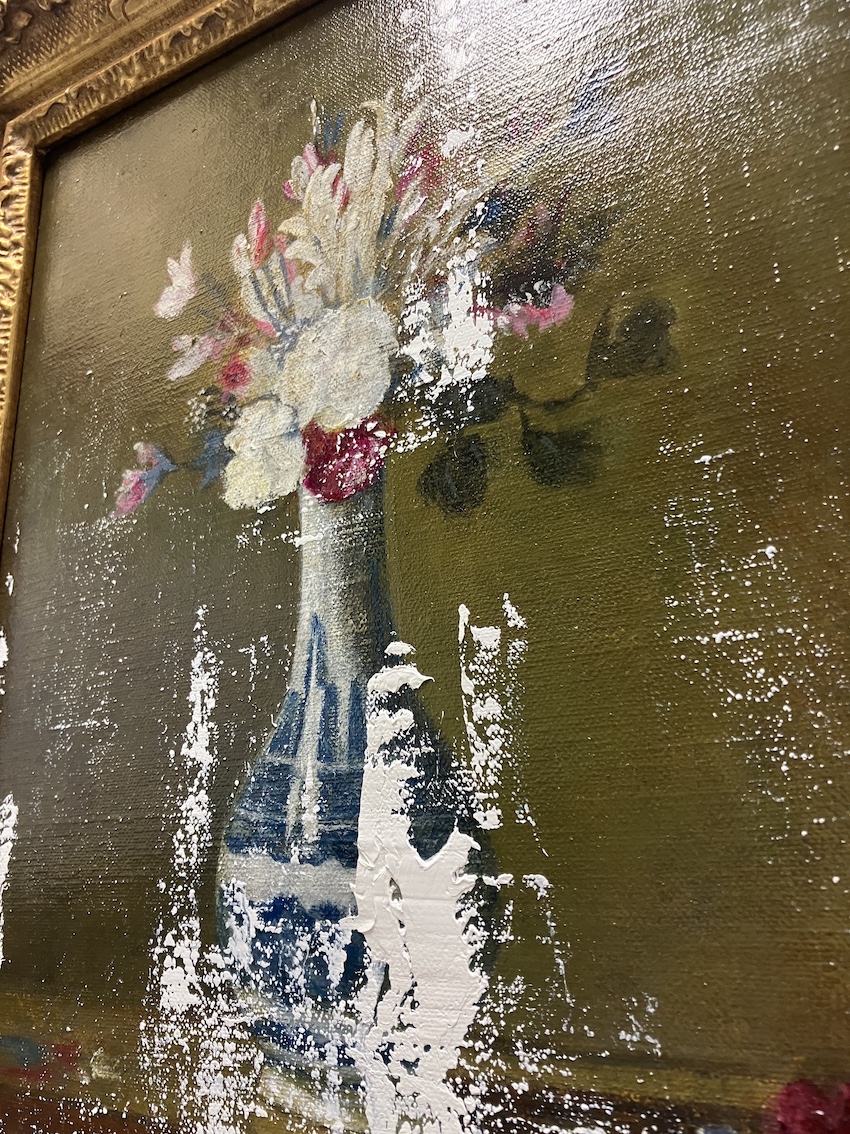 絵画 のおすすめ作品・人気作家  見えないもの 或いは シャルダンの静物画（花） インテリア絵画 アート