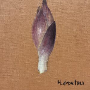 油絵 のおすすめ作品・人気作家 茗荷　ミョウガ　油絵　食べ物　野菜 茗荷 インテリア絵画 アート