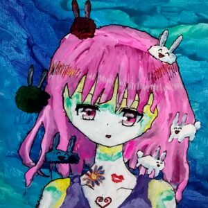 絵画 のおすすめ作品・人気作家 キャラクターカラフル キュート インテリア絵画 アート
