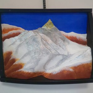 絵画 のおすすめ作品・人気作家  冬の槍ヶ岳 インテリア絵画 アート