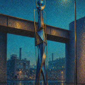 版画 のおすすめ作品・人気作家 人物 Solitude of Structures 夜景 構造体の孤独 都市 構造体の孤独-20260813-001 インテリア絵画 アート