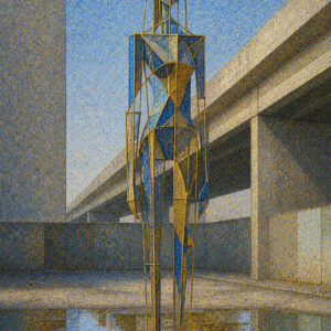 版画 のおすすめ作品・人気作家 人物 Solitude of Structures 構造体の孤独 都市 構造体の孤独-20260813-004 インテリア絵画 アート
