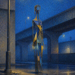 版画 のおすすめ作品・人気作家 人物 Solitude of Structures 構造体の孤独 都市 構造体の孤独-20260813-006 インテリア絵画 アート