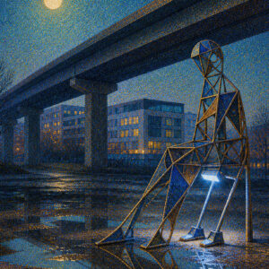 版画 のおすすめ作品・人気作家 人物 Solitude of Structures 構造体の孤独 都市 構造体の孤独-20260813-007 インテリア絵画 アート