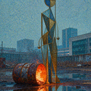 版画 のおすすめ作品・人気作家 人物 Solitude of Structures 構造体の孤独 都市 構造体の孤独-20260813-008 インテリア絵画 アート