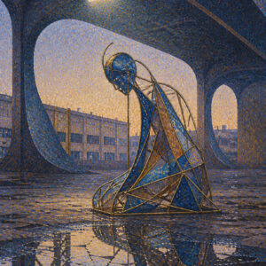 版画 のおすすめ作品・人気作家 人物 Solitude of Structures 構造体の孤独 都市 構造体の孤独-20260813-009 インテリア絵画 アート