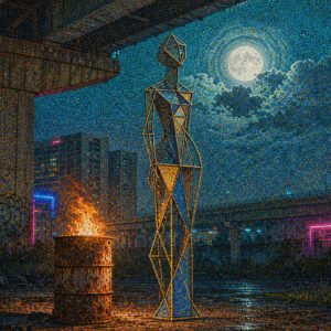 版画 のおすすめ作品・人気作家 人物 Solitude of Structures 構造体の孤独 都市 構造体の孤独-20260813-010 インテリア絵画 アート