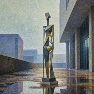版画 のおすすめ作品・人気作家 抽象 Solitude of Structures 構造 構造体の孤独 構造体の孤独-20260813-028 インテリア絵画 アート