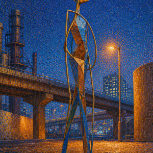 版画 のおすすめ作品・人気作家 人物 Solitude of Structures 構造体の孤独 都市 構造体の孤独-20260813-011 インテリア絵画 アート