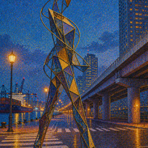 版画 のおすすめ作品・人気作家 人物 Solitude of Structures 構造体の孤独 都市 構造体の孤独-20260813-012 インテリア絵画 アート