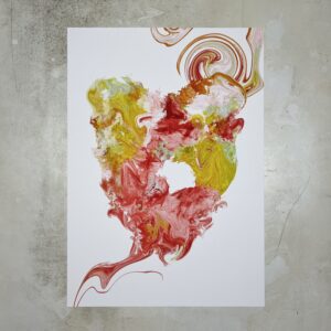 抽象画 のおすすめ作品・人気作家 抽象画　プリント　デジタルアート UNTITLED（”染脈/SENMYAKU”Series） インテリア絵画 アート