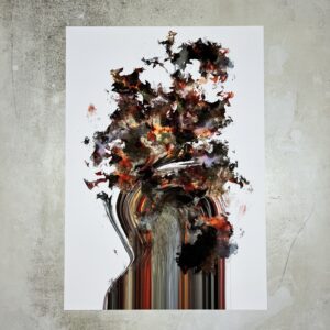 抽象画 のおすすめ作品・人気作家 抽象画　プリント　デジタルアート UNTITLED（”染脈/SENMYAKU”Series） インテリア絵画 アート
