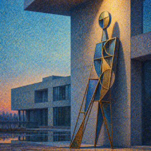 版画 のおすすめ作品・人気作家 抽象 Solitude of Structures 構造 構造体の孤独 構造体の孤独-20260813-017 インテリア絵画 アート