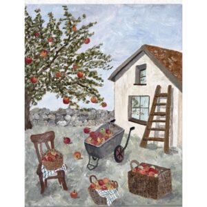 絵画 のおすすめ作品・人気作家 りんごの収穫 インテリア絵画 アート